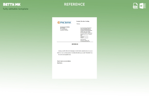 Референтен шаблон за затворање PNC во модерен стил на САД