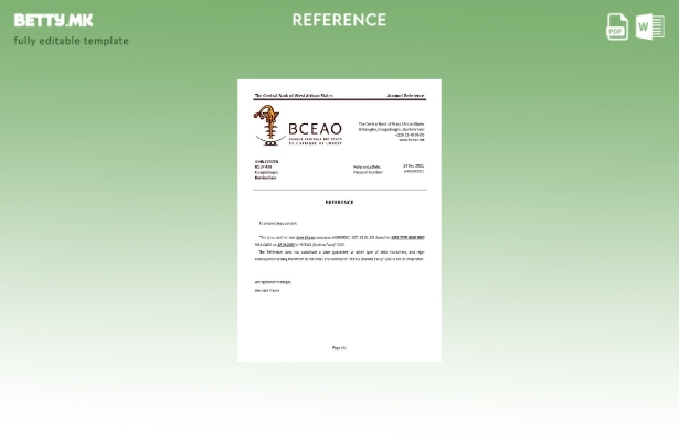 модерен стил Буркина Фасо Референтен шаблон за затворање на Централната банка на