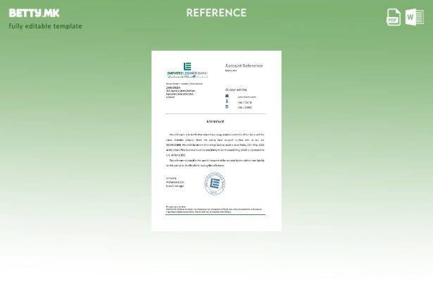 модерен стил Либан Емирати Либан Банкарски шаблон