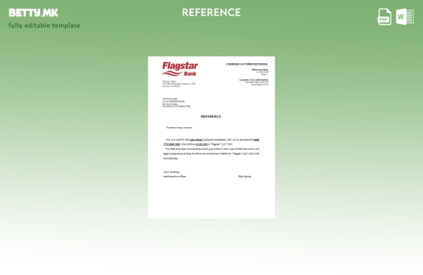 модерен стил USA Flagstar банка затворање ref scr шаблон