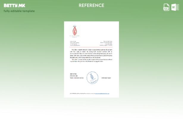 референтен шаблон во модерен стил Бахреин Ал Салам