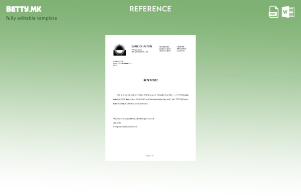 референтен шаблон за затворање на Обединетото Кралство Банката на Астон во модер