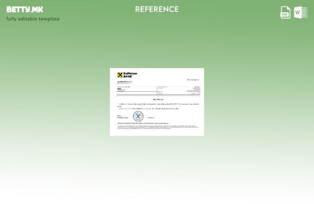 референтен шаблон за модерен стил Романија Рајфајзен
