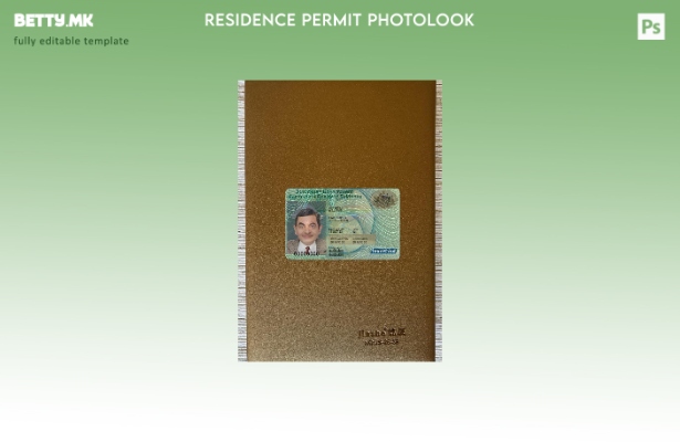 модерен стил Австралија картичка постојан престој photolook ПРЕДЕН шаблон