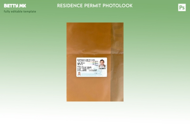 модерен стил Панама дозвола за престој photolook ПРЕДЕН шаблон