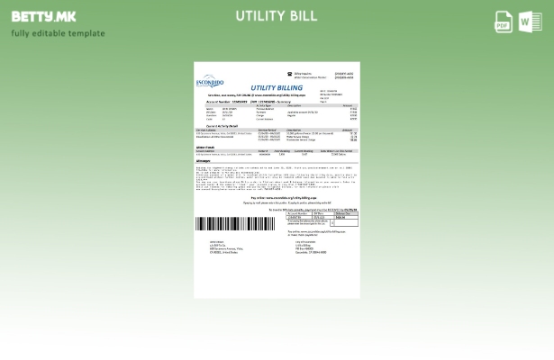 Модерен стил на САД Калифорнија Escondido City of Choice Шаблон за комунални сме