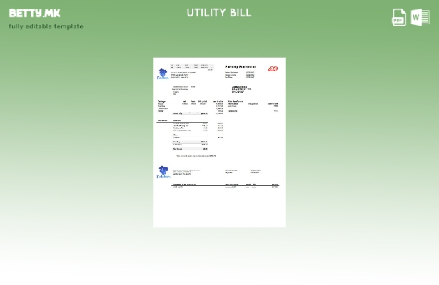 Модерен стил на САД Охајо Калахари Waterpark Resort шаблон за комунални сметки