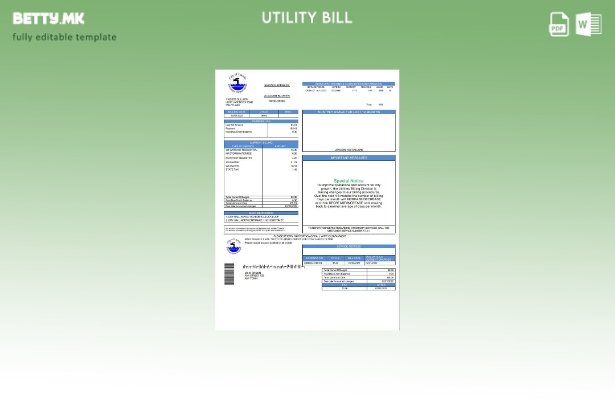 Модерен стил на САД Тексас Град Ларедо Одделот за комунални услуги за шаблон за