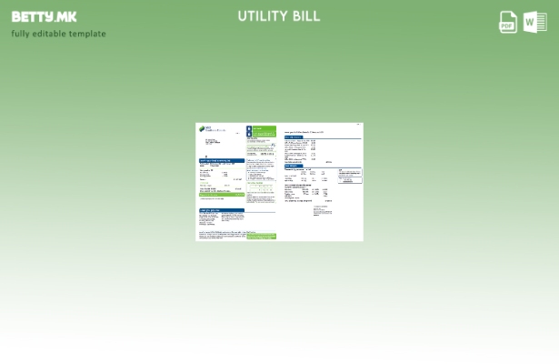 Модерен стил на шаблон страници за сметки за комунални услуги во Шкотска SSE