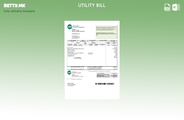 Модерен стил на USA Arkansas C & L Electric Cooperative Corporation шаблон за ко