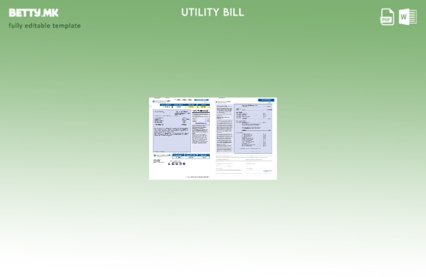 Модерен стил USA Time Warner Cabel шаблон за страници со зборови за комунални см