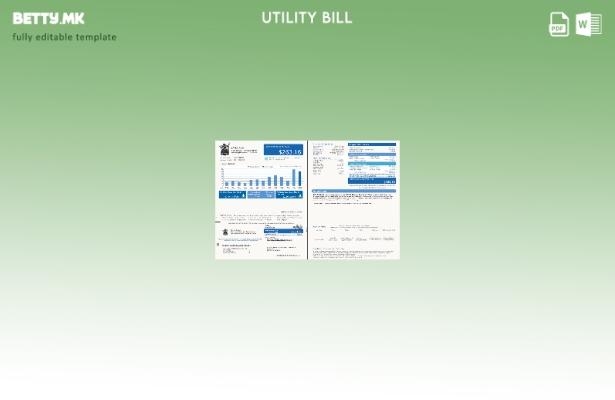Страници со сметки за комунални услуги на Одделот за вода и канализација на СА 3