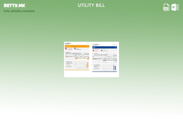 Шаблон за комунални услуги (страници) на ОАЕ Абу Даби Ал Аин Дистрибуција Ко. 1