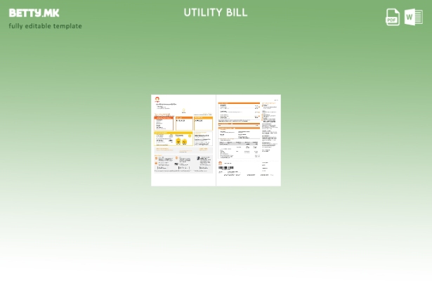 модерен стил Австралија Нов Јужен Велс (NSW) Потекло на сметки за комунални услу
