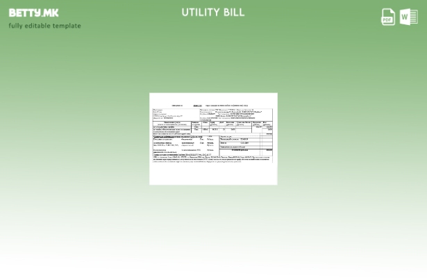 модерен стил Белорусија Минск energo шаблон за комунални сметки за збор