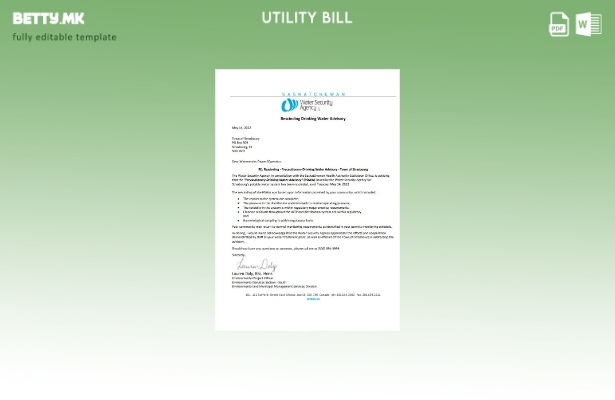 модерен стил Канада Саскачеван Стразбур Агенција за безбедност на вода водоводно