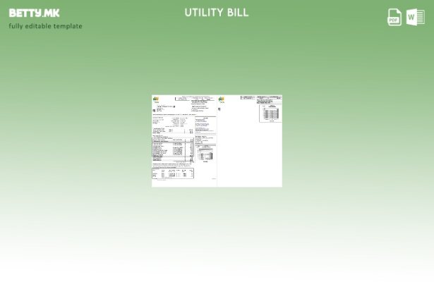 модерен стил САД Масачусетс Челзи SCG Шаблон страници за комунални сметки The Un